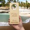 Spanish Language - Please Do Not Disturb - Door Hanger - Raw Wood 9x4